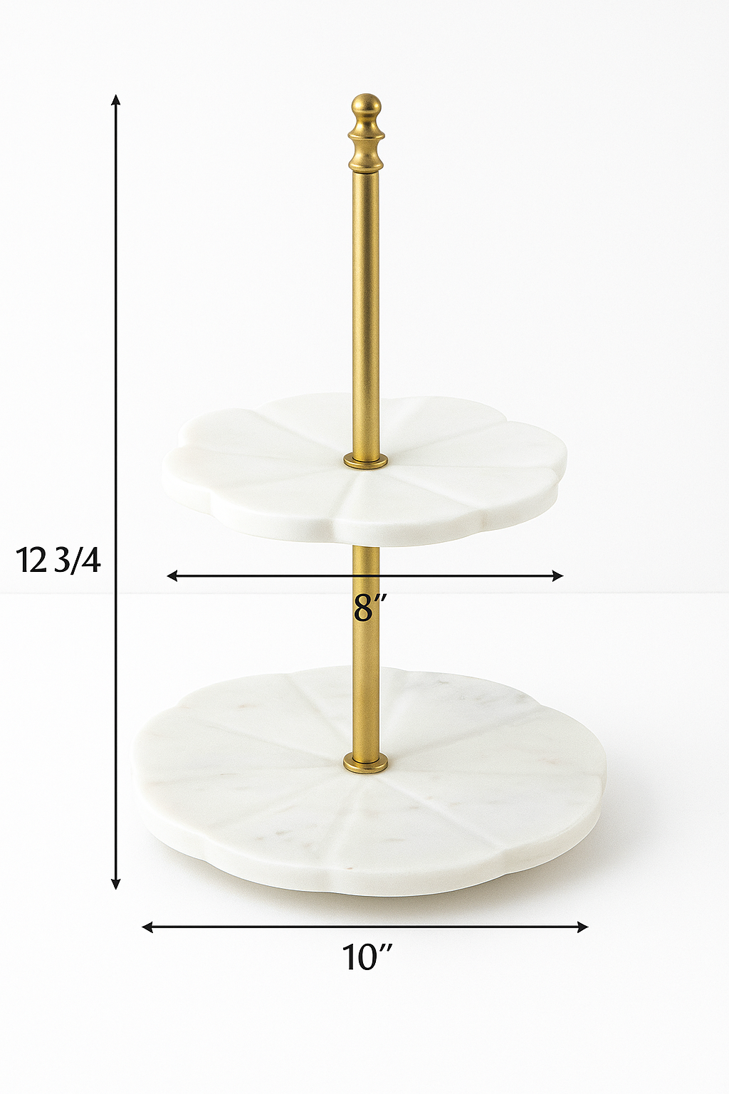 Marble Festive Treat Tier Stand