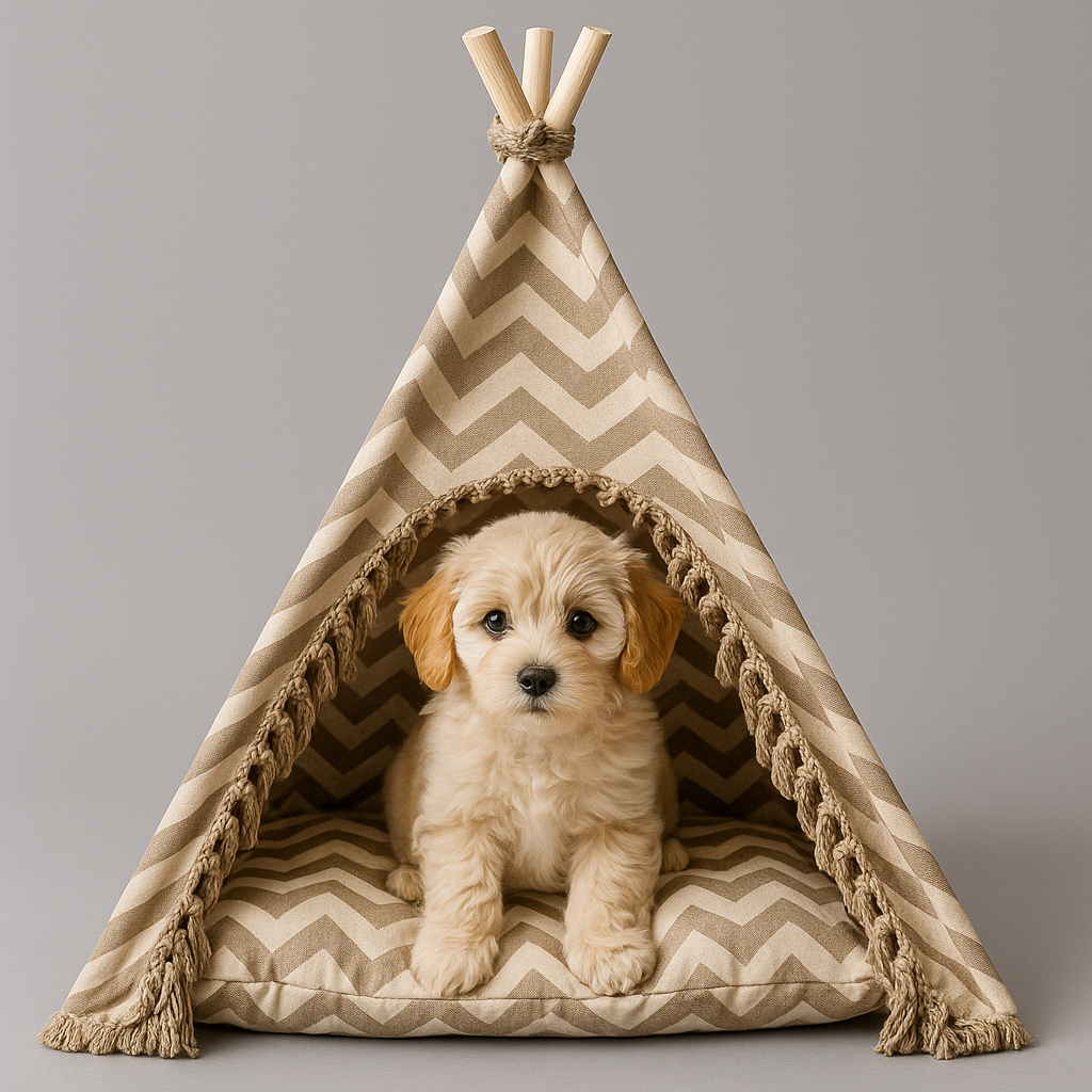 Zigzag Comfort Pet Tent