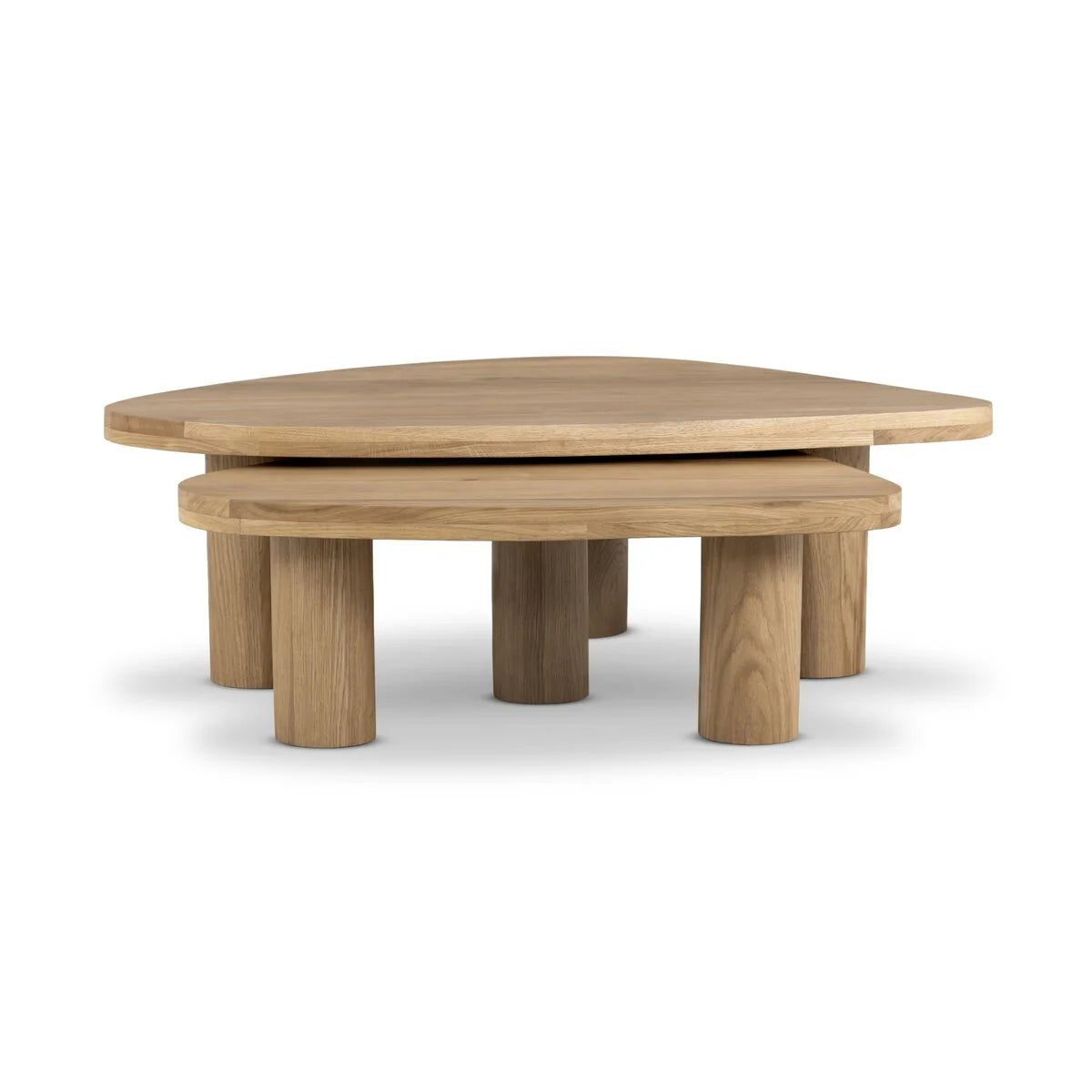 Cavaro Solid Wood Nesting Coffee Table Set