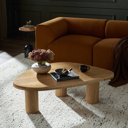 Cavaro Solid Wood Nesting Coffee Table Set