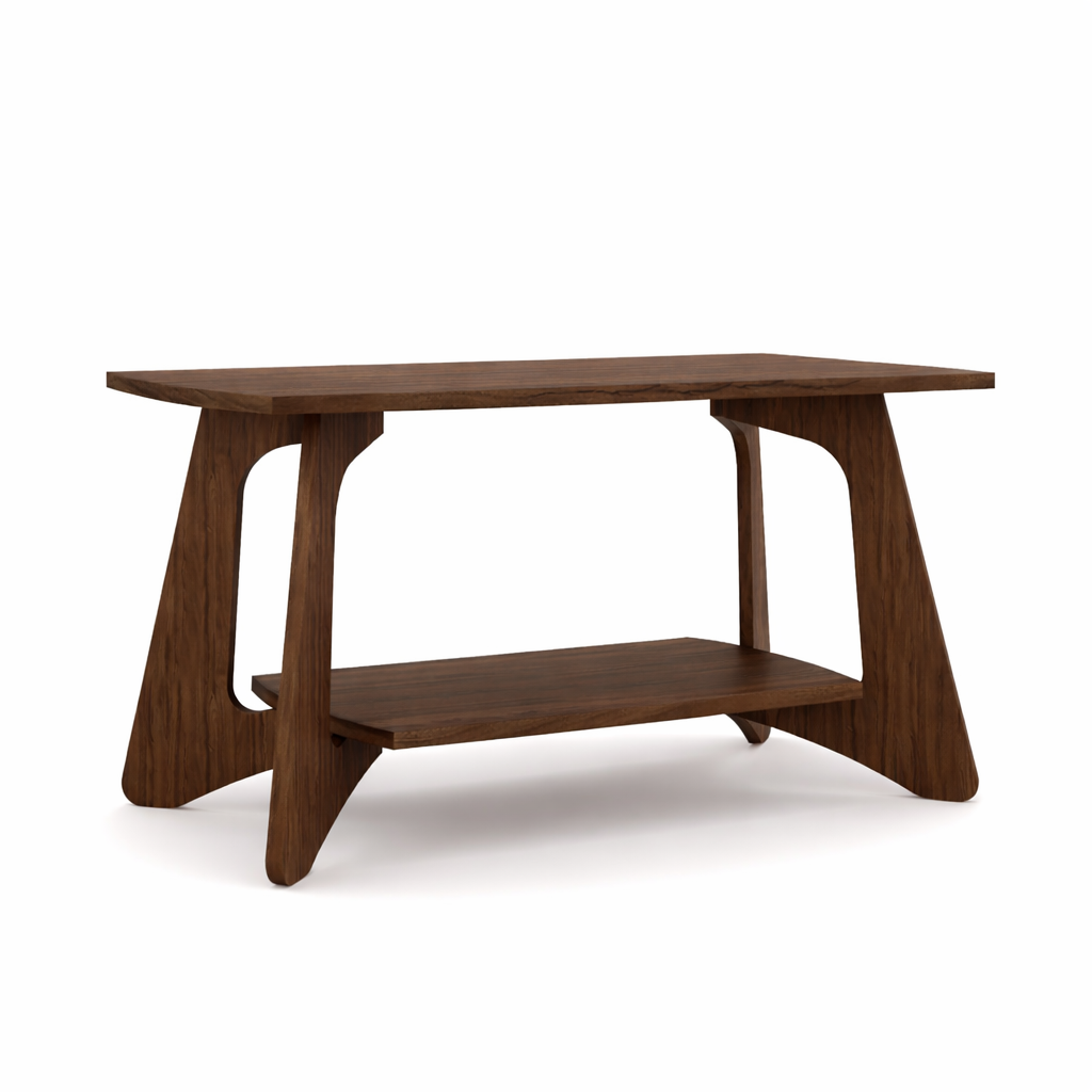 Smart Livin Arco Engineered Wood Coffee Table - Auburn Oak