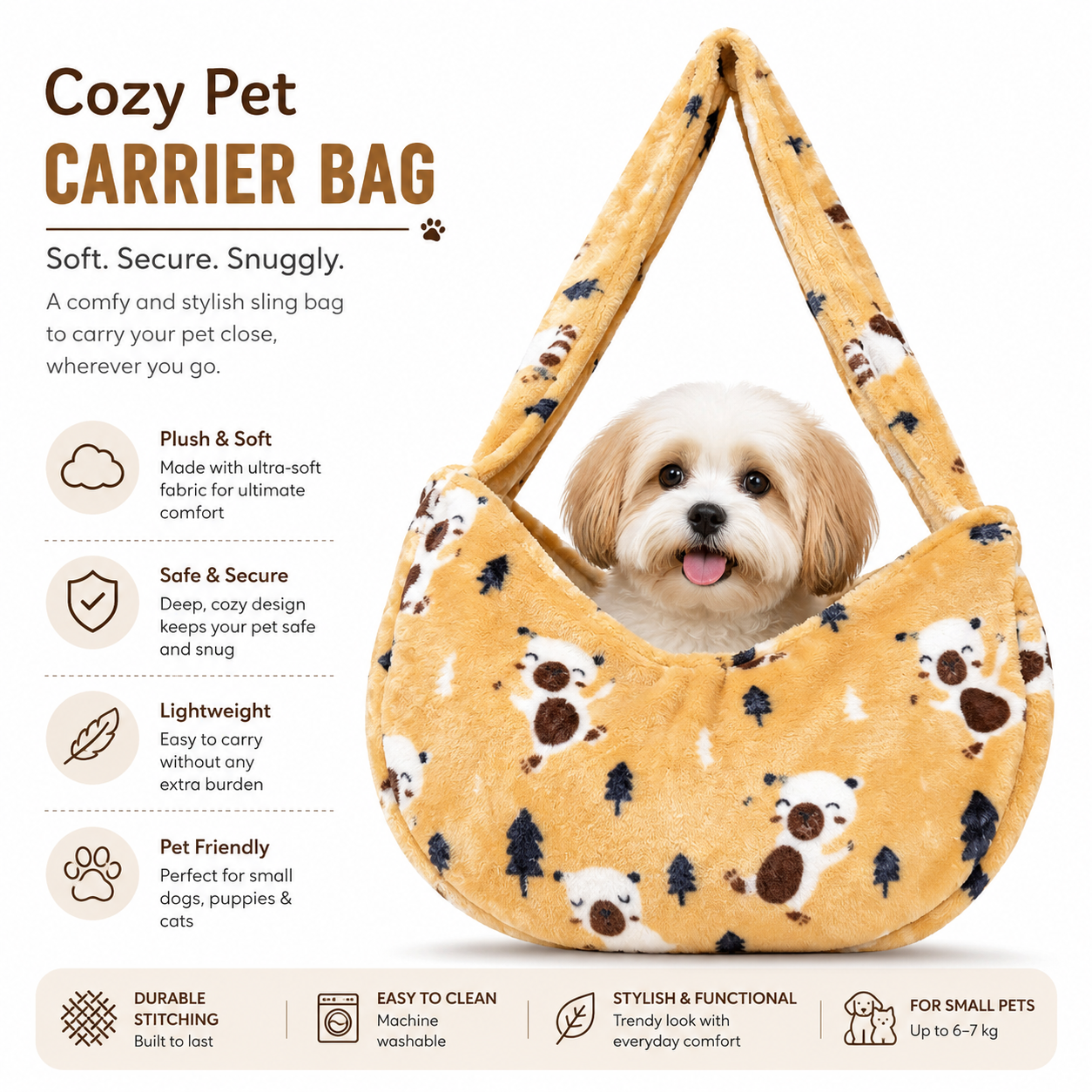SnuggleGo Pet Carrier Sling