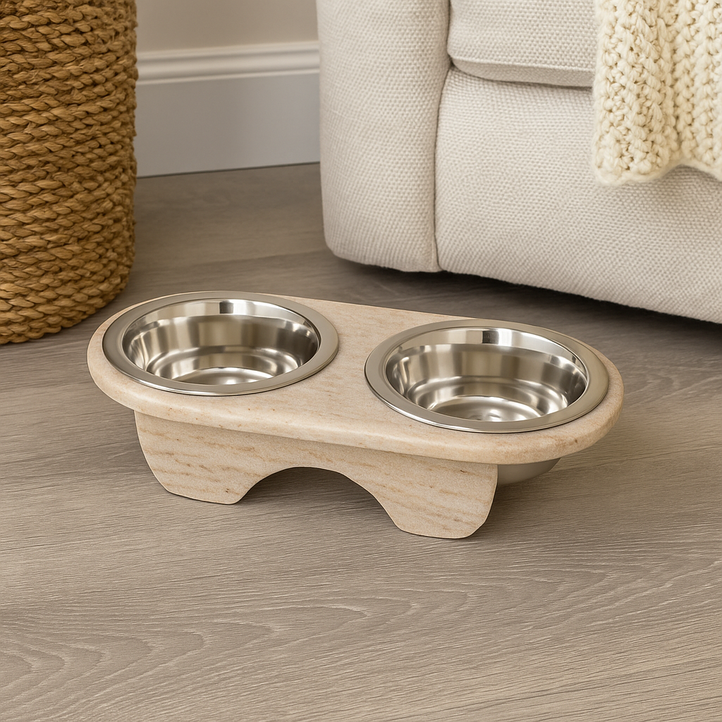 Elevated Pet Bowl with Stand – Stylish & Comfortable Feeding Solution