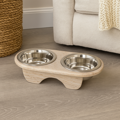 Elevated Pet Bowl with Stand – Stylish & Comfortable Feeding Solution