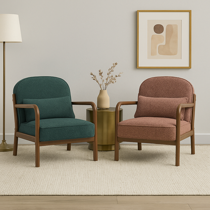 Dew Nostalgia Wooden Armchair