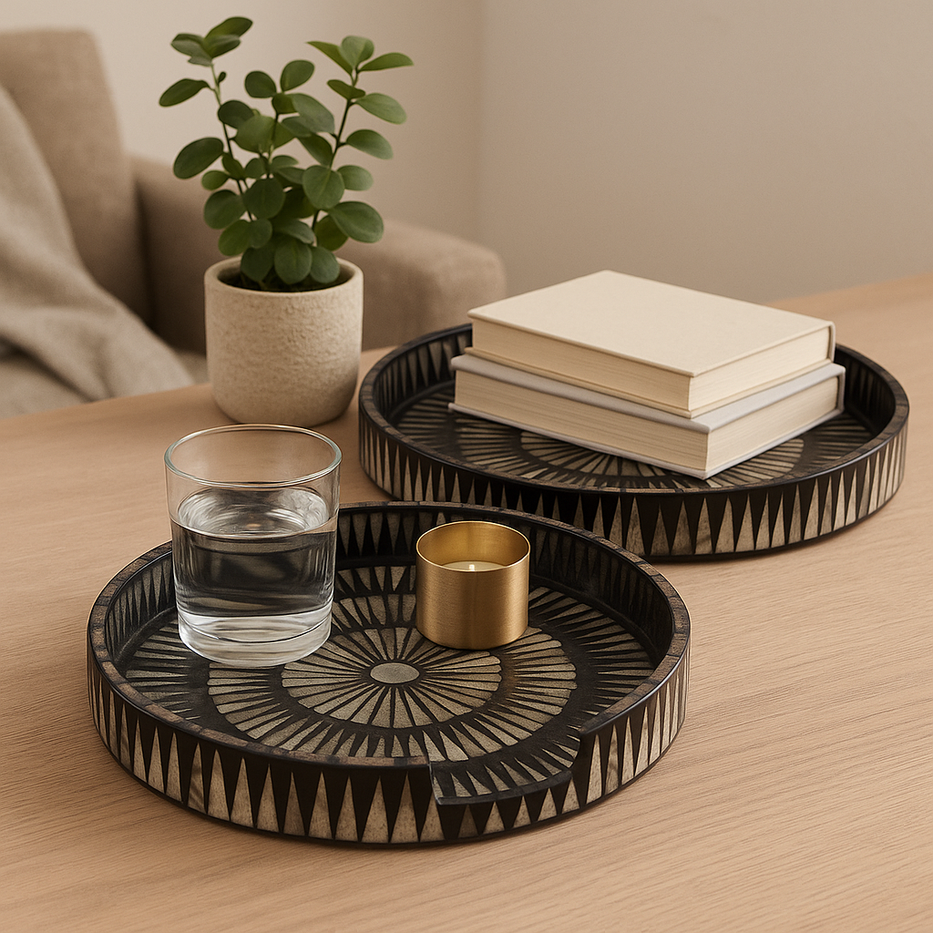 Kastle Pearl Trays – Set of 3