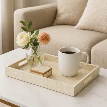 Rai Pearl Trays – Set of 3