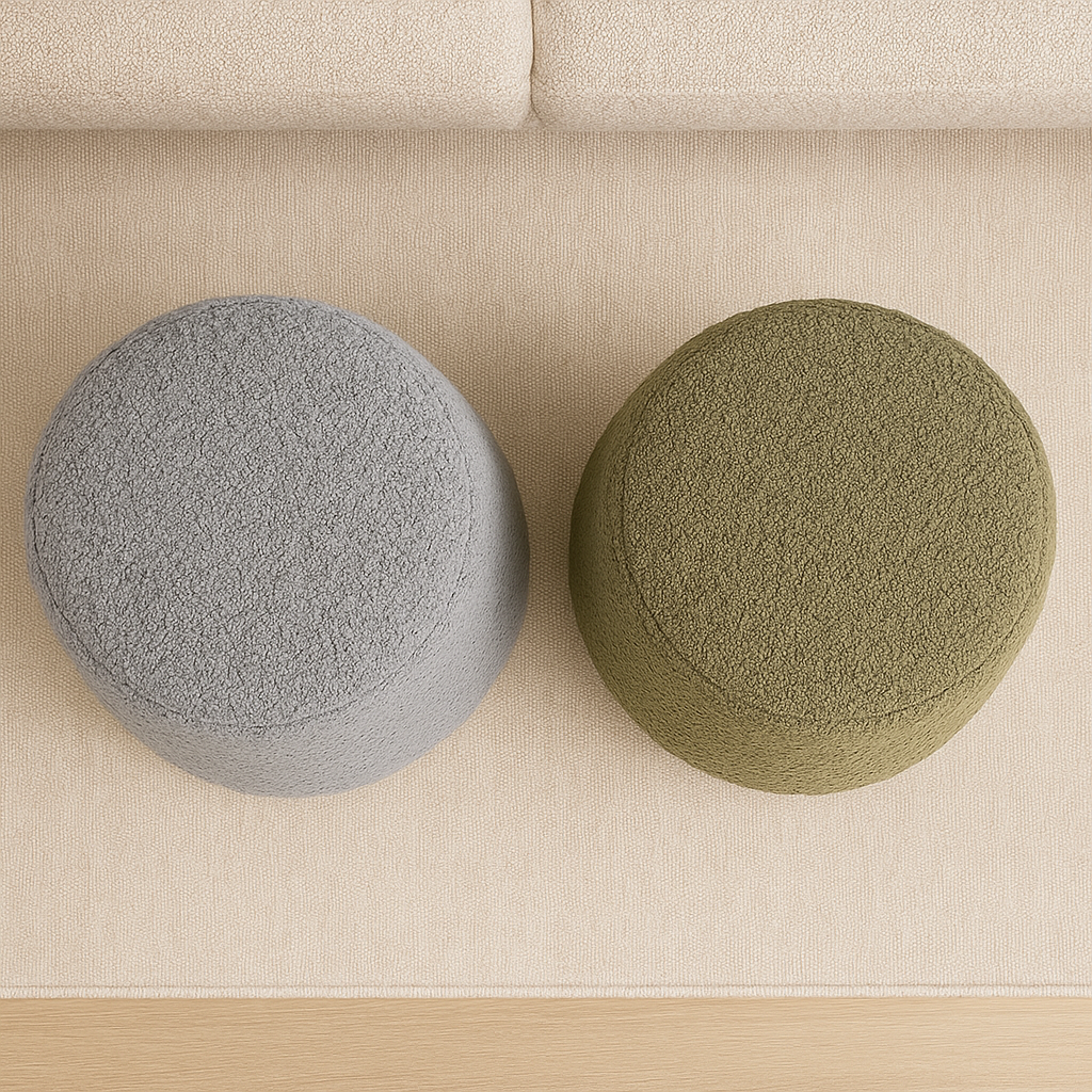 Bennie Joy Plywood Pouf