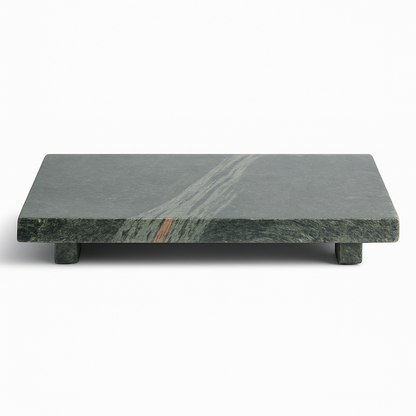 Green Marble Riser Stand – Rectangular