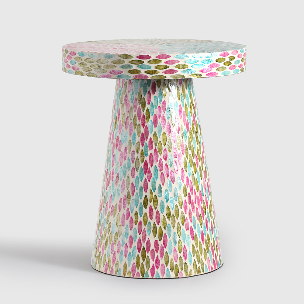 Seene Palette Pearl Accent Table – Stylish Side Table