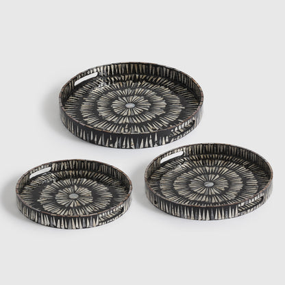 Kastle Pearl Trays – Set of 3