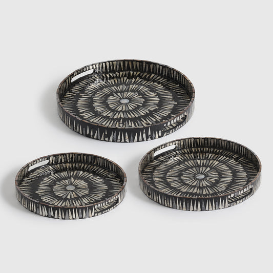 Kastle Pearl Trays – Set of 3