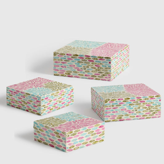 Vhia Decorative Box set of 4 – Elegant Decorative Box Set