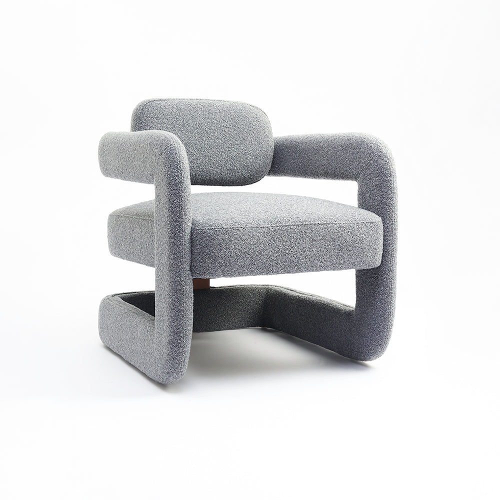 Melora Cotton Accent Chair – Modern Lounge Chair