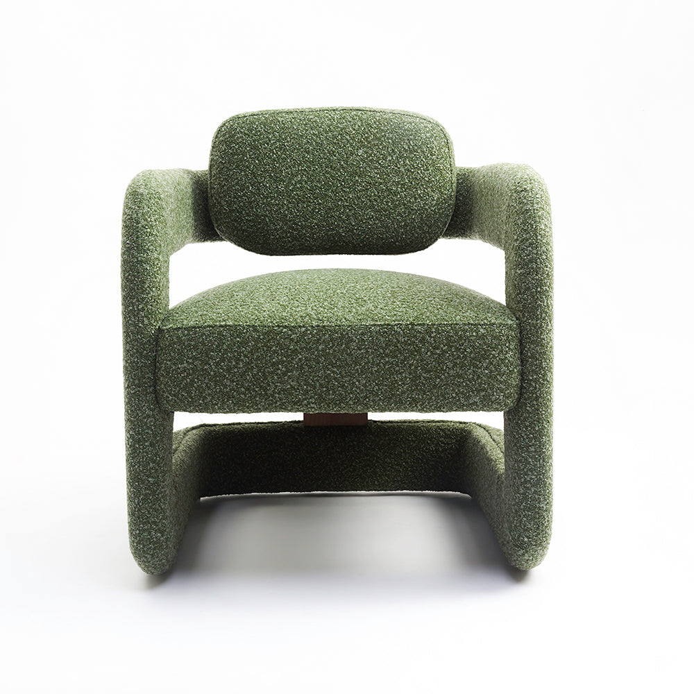 Melora Cotton Accent Chair – Modern Lounge Chair