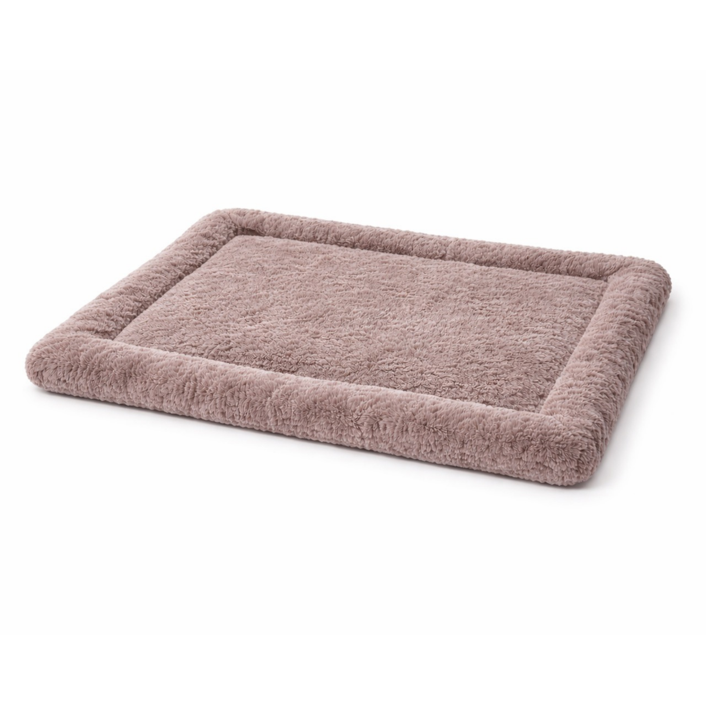 Ultra-Soft Plush Pet Floor Mat – Mushroom Beige - Washable & Non-Slip