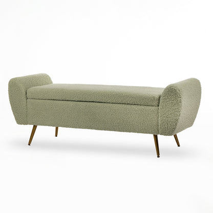Barcarolle Polyester Bench - Steel – Comfortable Upholstered Seating