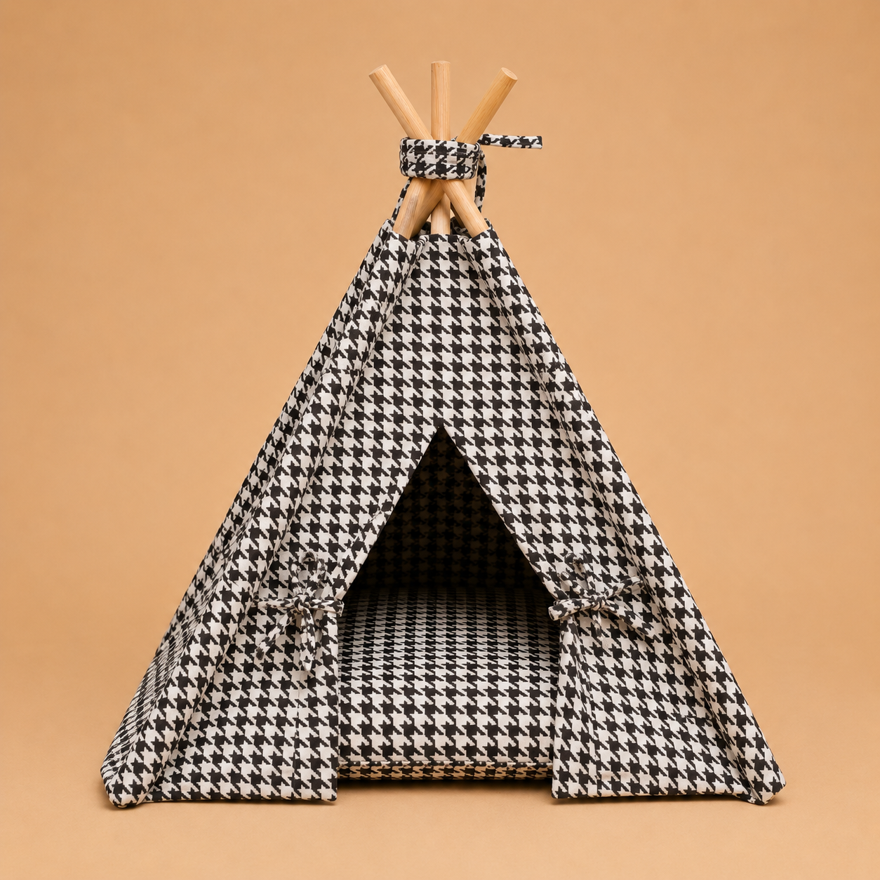 Monochrome Luxe Pet Teepee