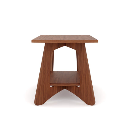 Smart Livin Arco Engineered Wood Coffee Table - Walnut Brown