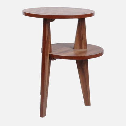 Smart Livin Ned Engineered Wood End Table - Walnut Brown