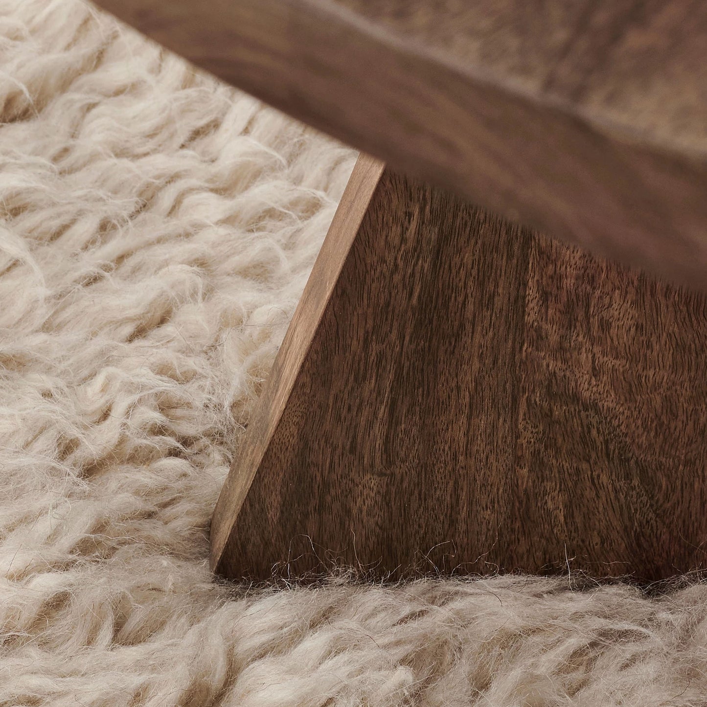 Valen Solid Wood Round Coffee Table