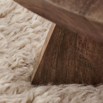 Valen Solid Wood Round Coffee Table