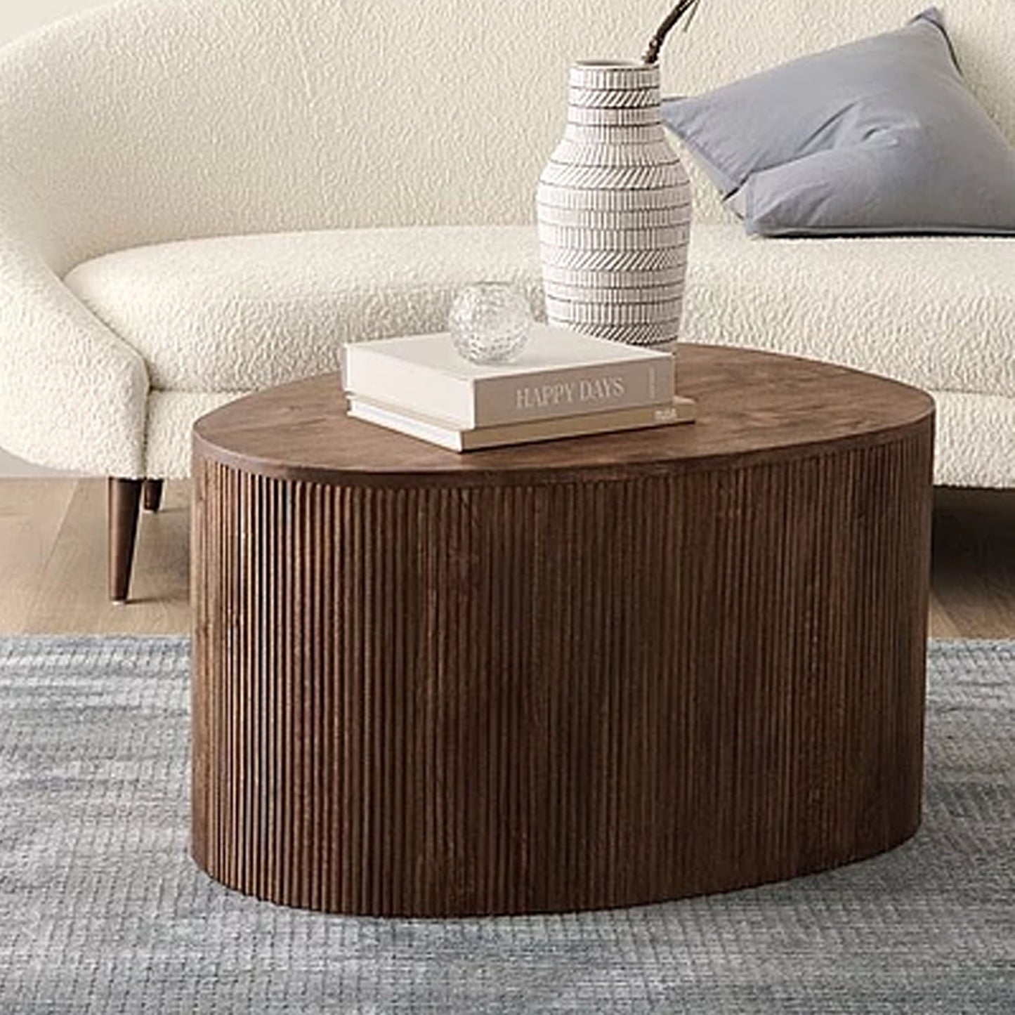 Lorven Solid Wood Coffee Table