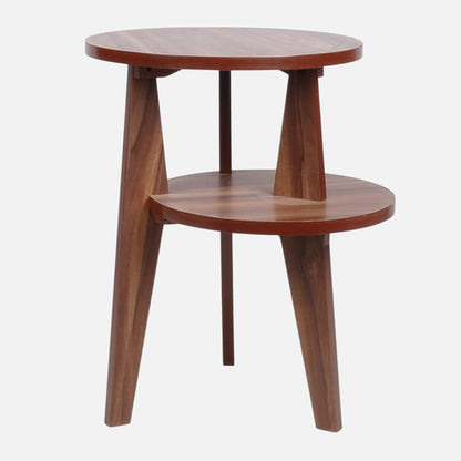 Smart Livin Ned Engineered Wood End Table - Walnut Brown