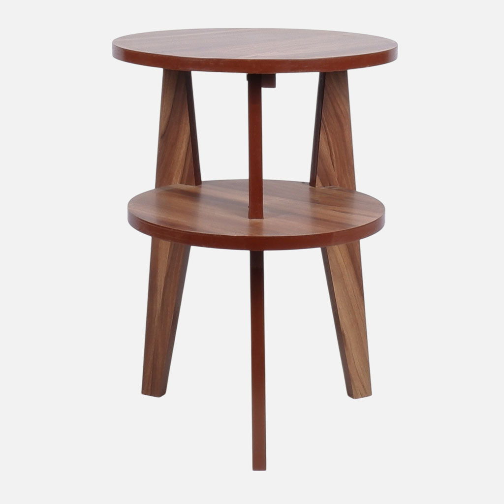 Smart Livin Ned Engineered Wood End Table - Walnut Brown