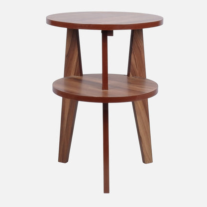 Smart Livin Ned Engineered Wood End Table - Walnut Brown