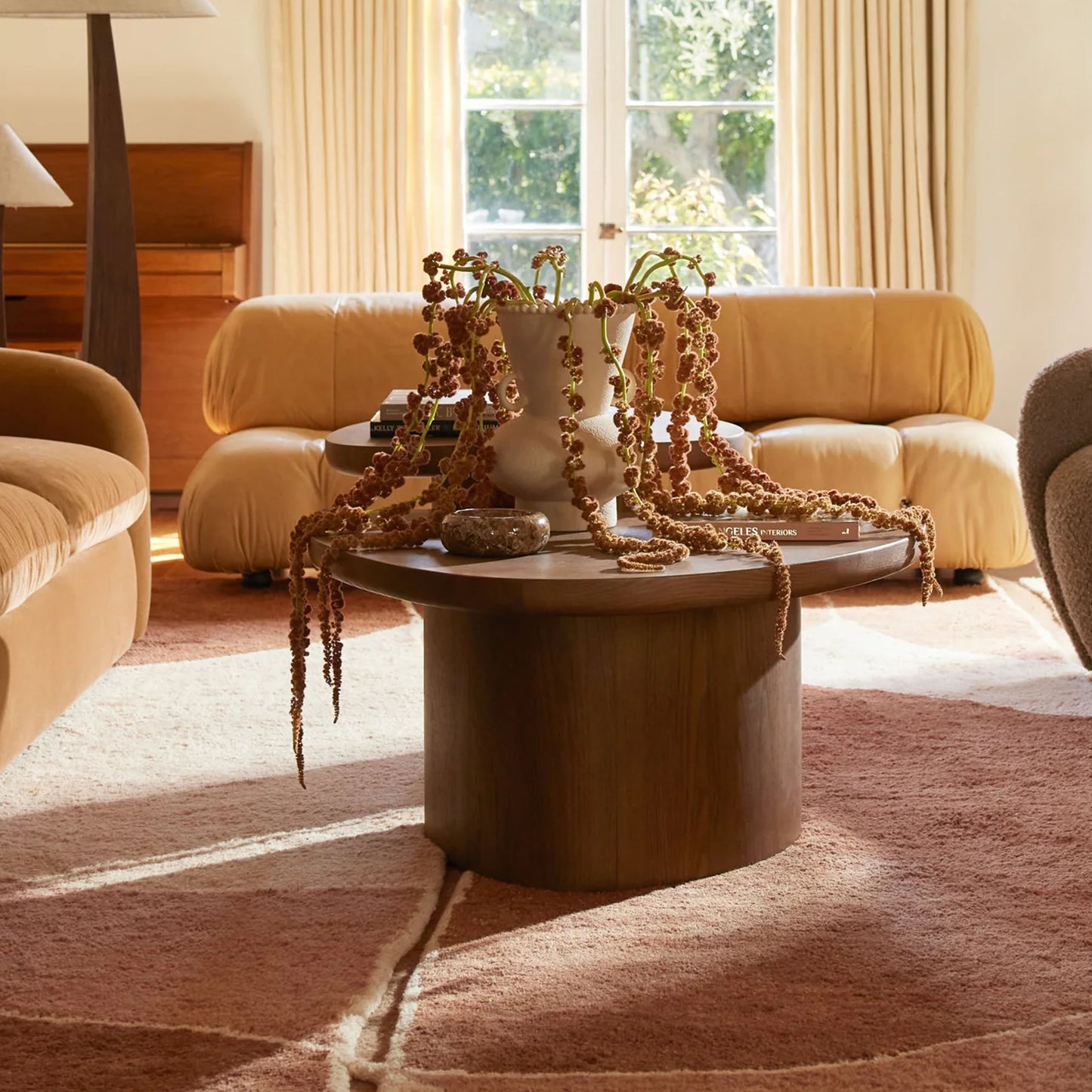 Arvella Solid Wood Nesting Coffee Table Set