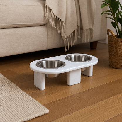 Elevated Pet Bowl with Stand – Stylish & Comfortable Feeding Solution