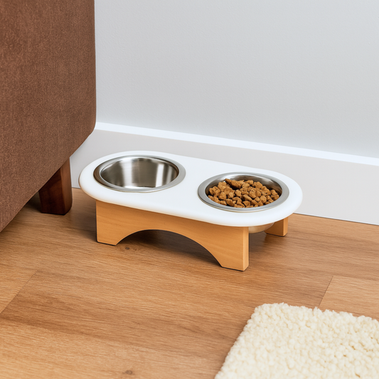 Elevated Pet Bowl with Stand – Stylish & Comfortable Feeding Solution