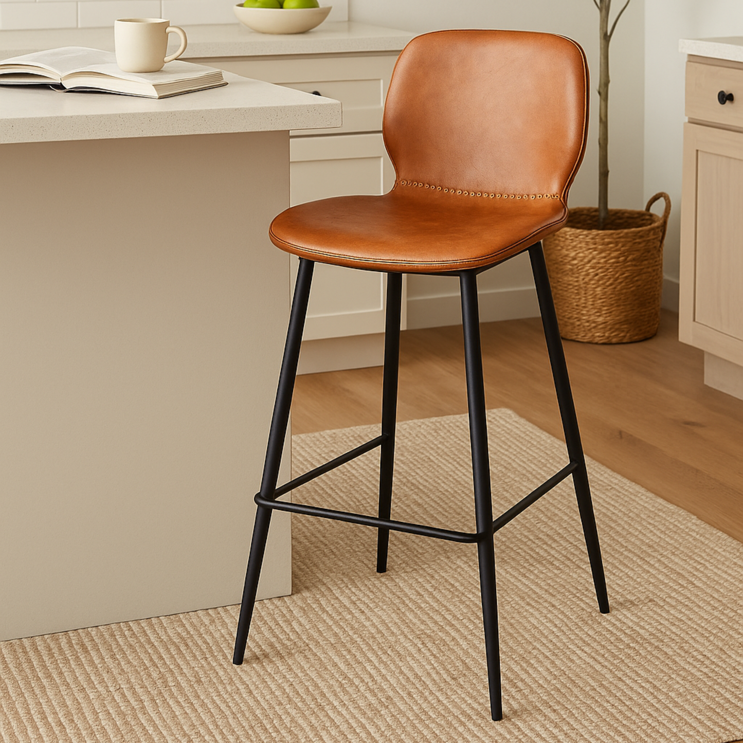 Lane Luxury Vegan Bar Chair