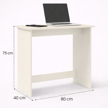 Smart Livin Vuku Engineered Wood Study Table - White