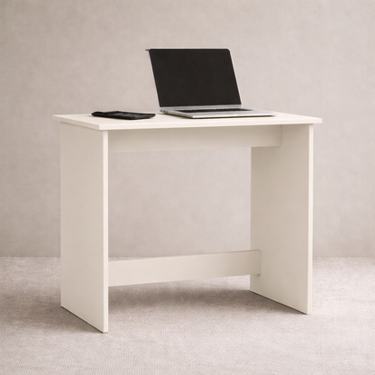 Smart Livin Vuku Engineered Wood Study Table - White